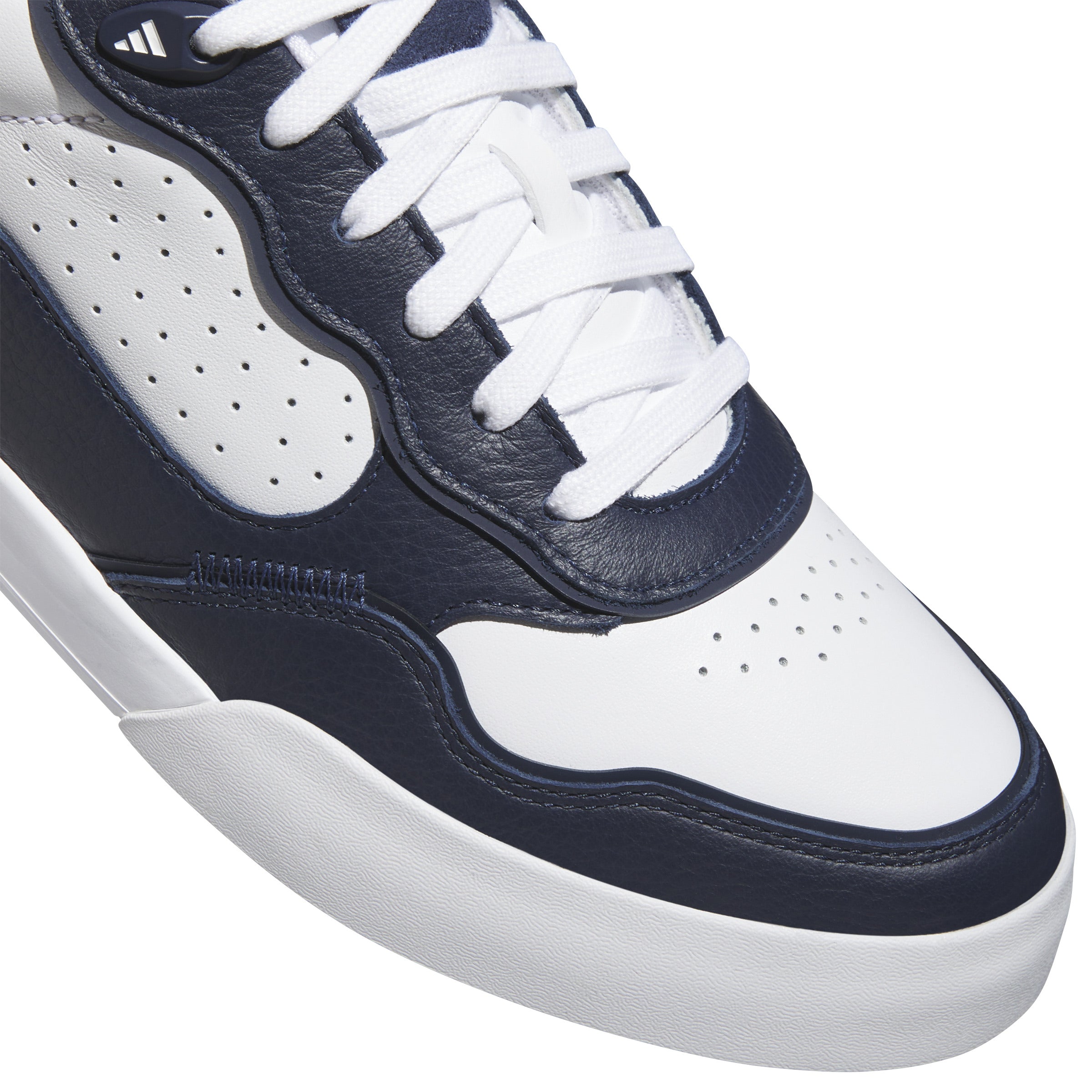 adidas Retrocross Spikeless Golf Shoes - White / Collegiate Navy / Gum