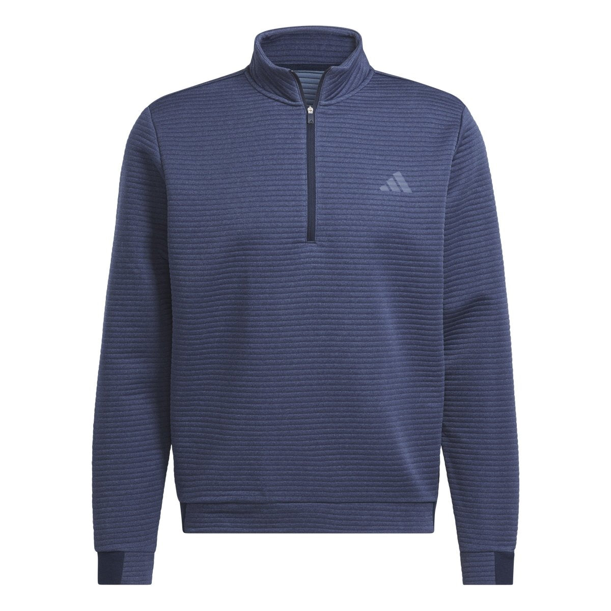 adidas Ultimate365 Dwr Textured Quarter Zip Sweatshirt - Collegiate Navy / Preloved Ink - adidas