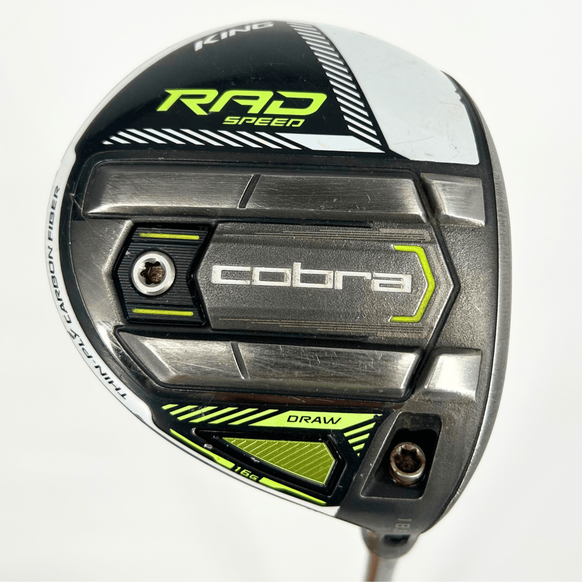 Cobra Radspeed 5 Wood / 18.5 Degree / Evenflow Riptide CB 5.5 R / Regular Flex - Cobra
