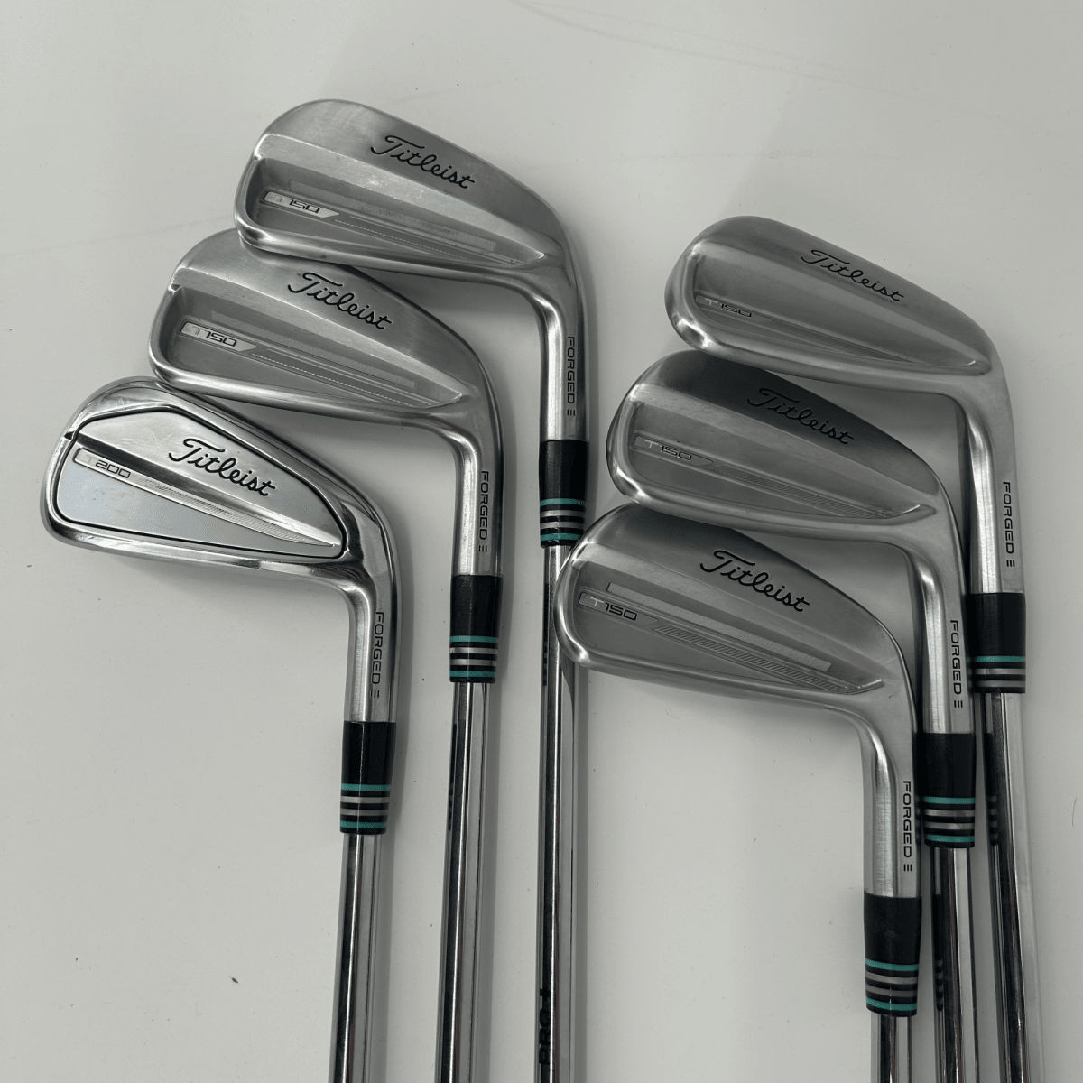 Titleist T150/T200 Combo Irons / 4 - 9 Iron / KBS Pro+ Tour 125 Steel Shafts / Stiff - Titleist
