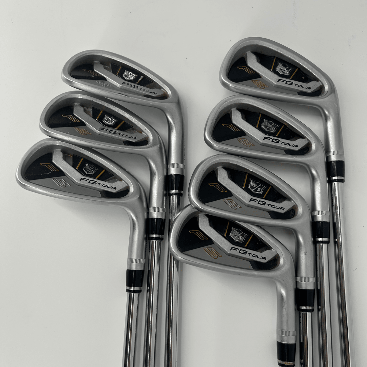Wilson Staff FG Tour F5 Irons / 4 - PW / True Temper Dynamic Gold XP R300 / Regular - Wilson Staff