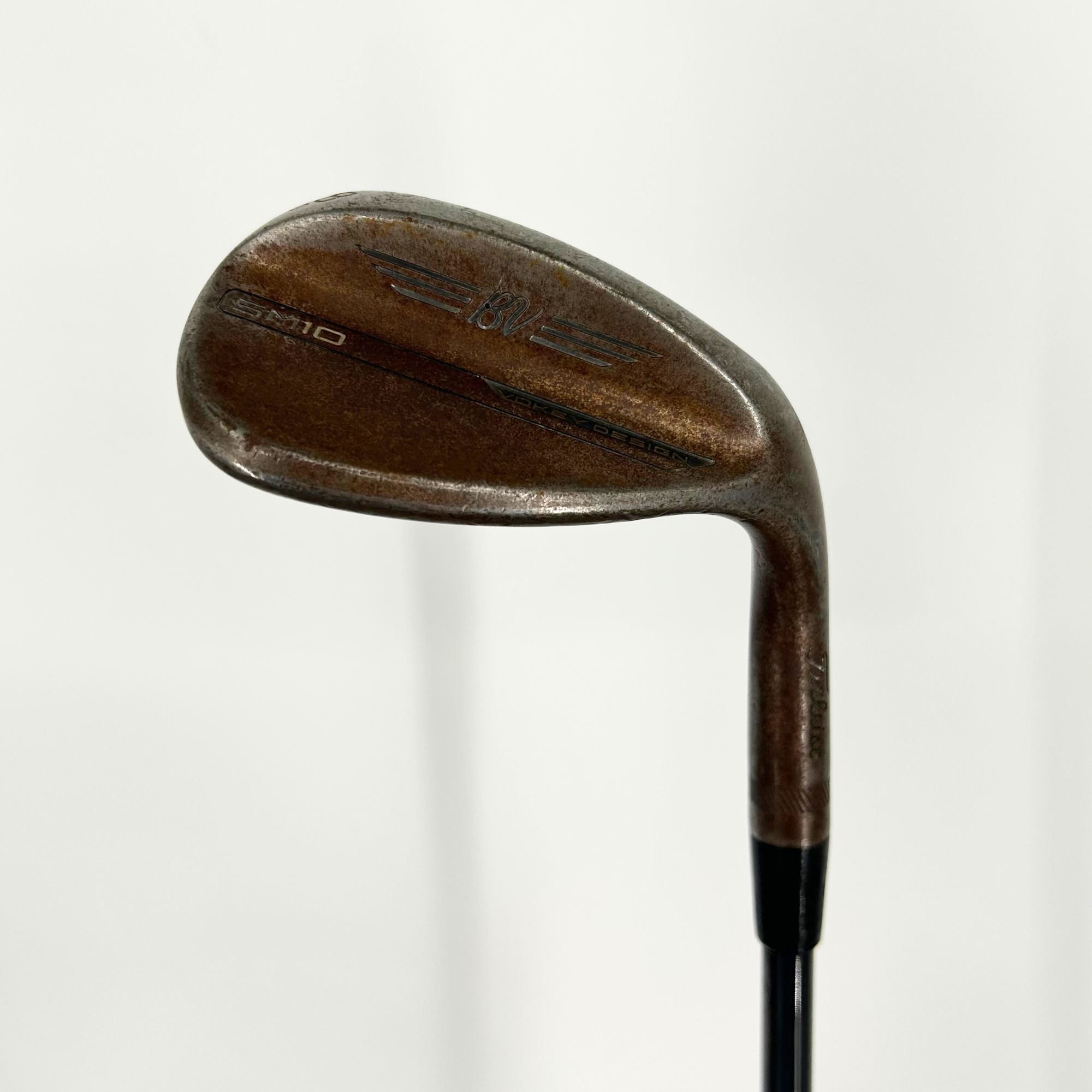 Titleist Vokey SM10 Raw Lob Wedge / 58 Degree D Grind / KBS Hi-Rev Stiff Flex Shaft