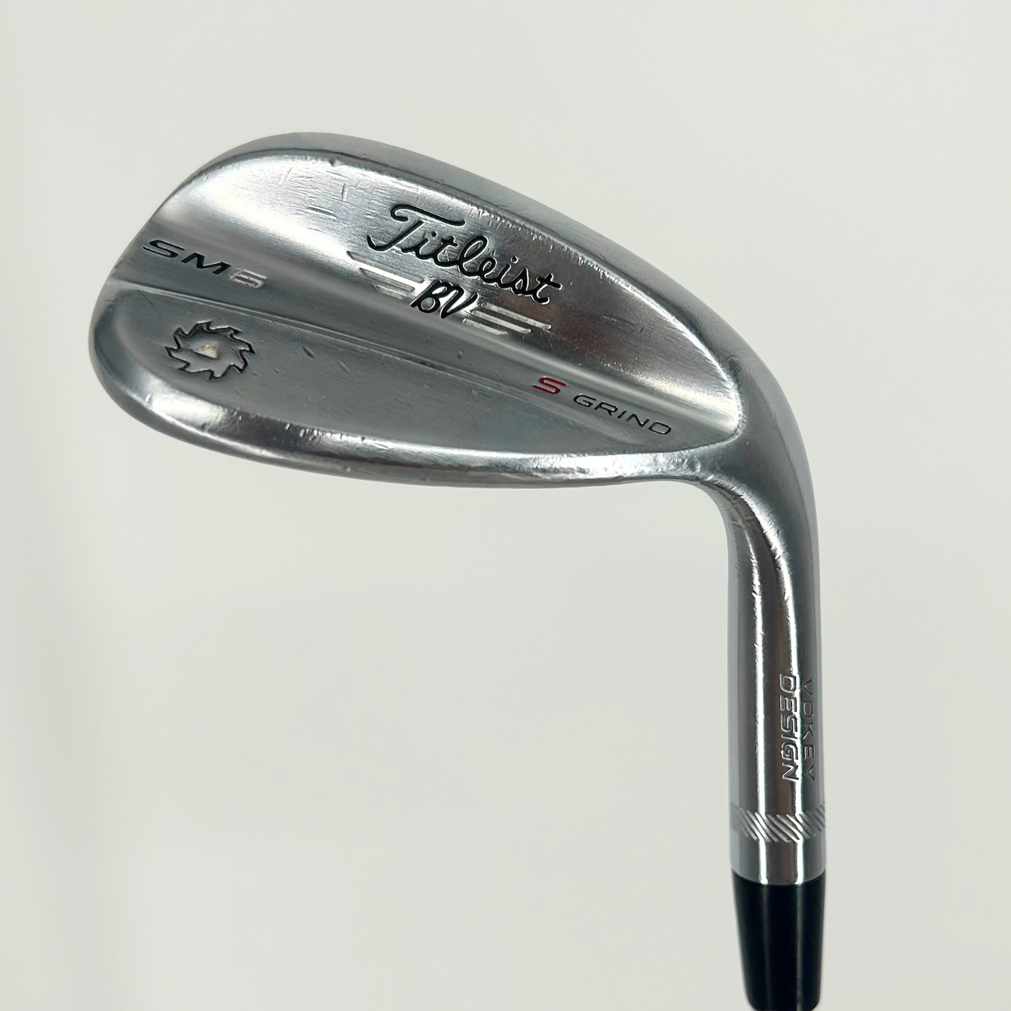Titleist Vokey SM6 Black Lob Wedge / 58 Degree S Grind / Wedge Flex Vokey SM6 Shaft