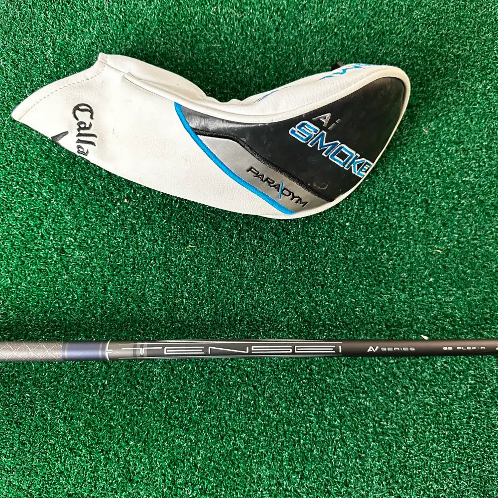 Callaway Paradym Ai Smoke MAX D Left Handed 3 Wood / 15 Degree / Reg Flex TENSEI AV Blue 65g