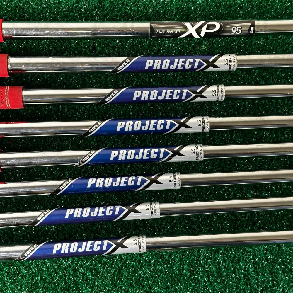 Ping i200 Irons / 4-UW / White Dot / Project X 5.5 Regular