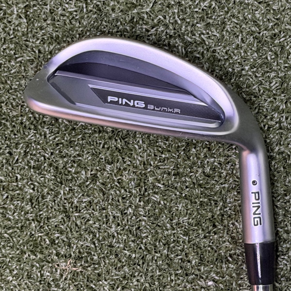 PING BunkR Lob Wedge / 64 Degree / Black Dot / Z - Z115 Wedge Flex Shaft - Ping