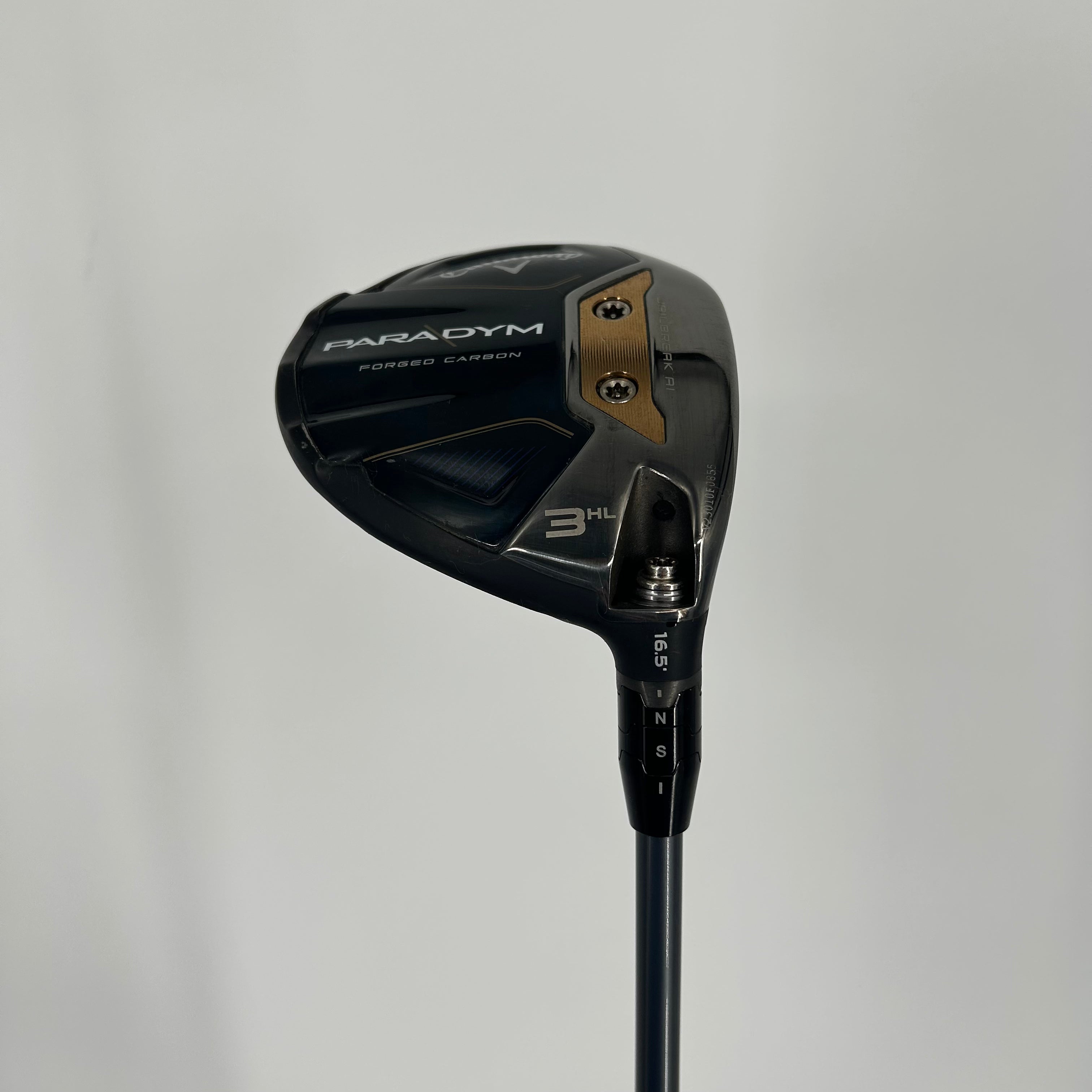 Callaway Paradym 3HL Fairway Wood / 16.5 Degree / Hzrdus Silver 6.0 Stiff Flex