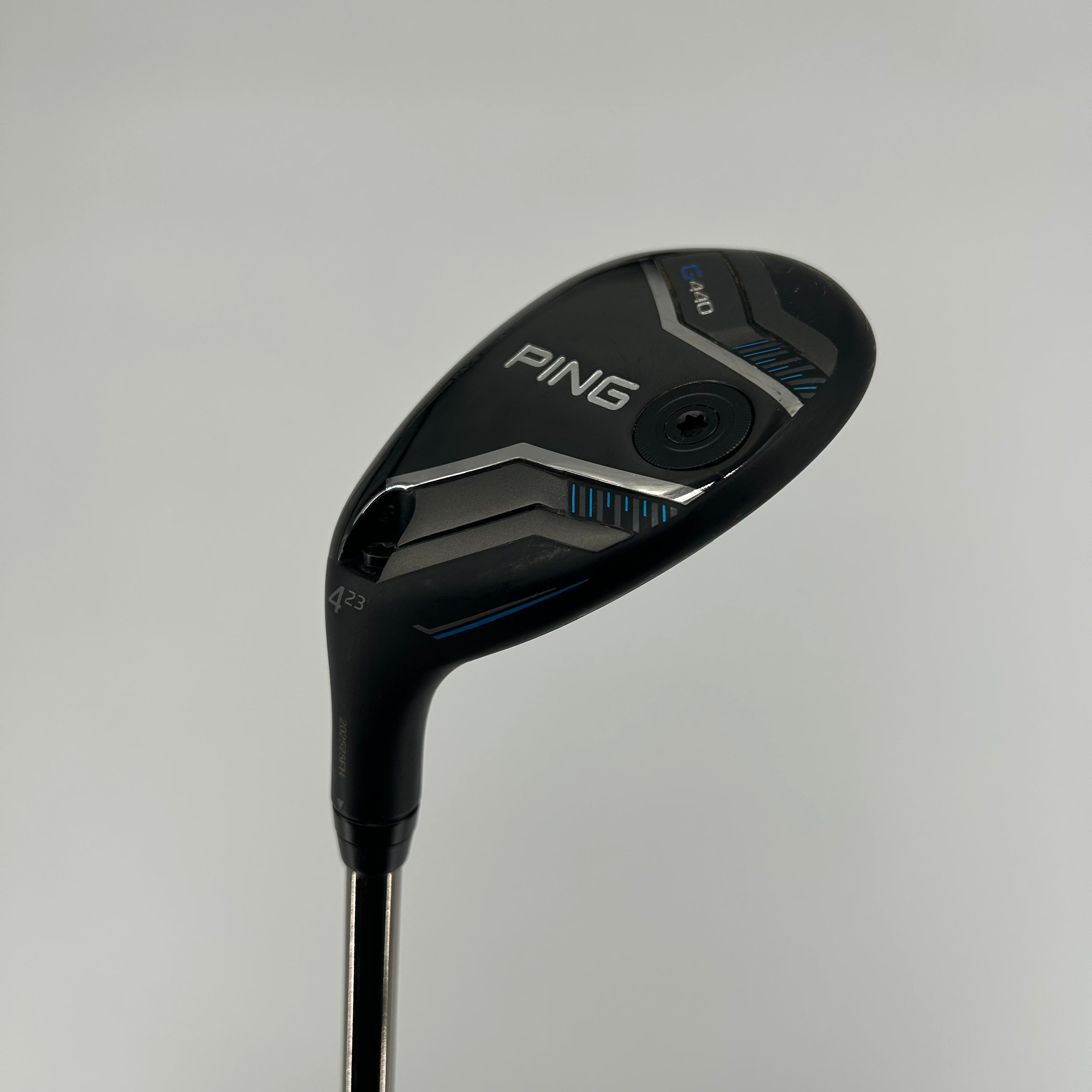 Ping G440 Left Handed 4 Hybrid / 24 Degree / Ping Tour 2.0 Chrome Shaft / Stiff Flex