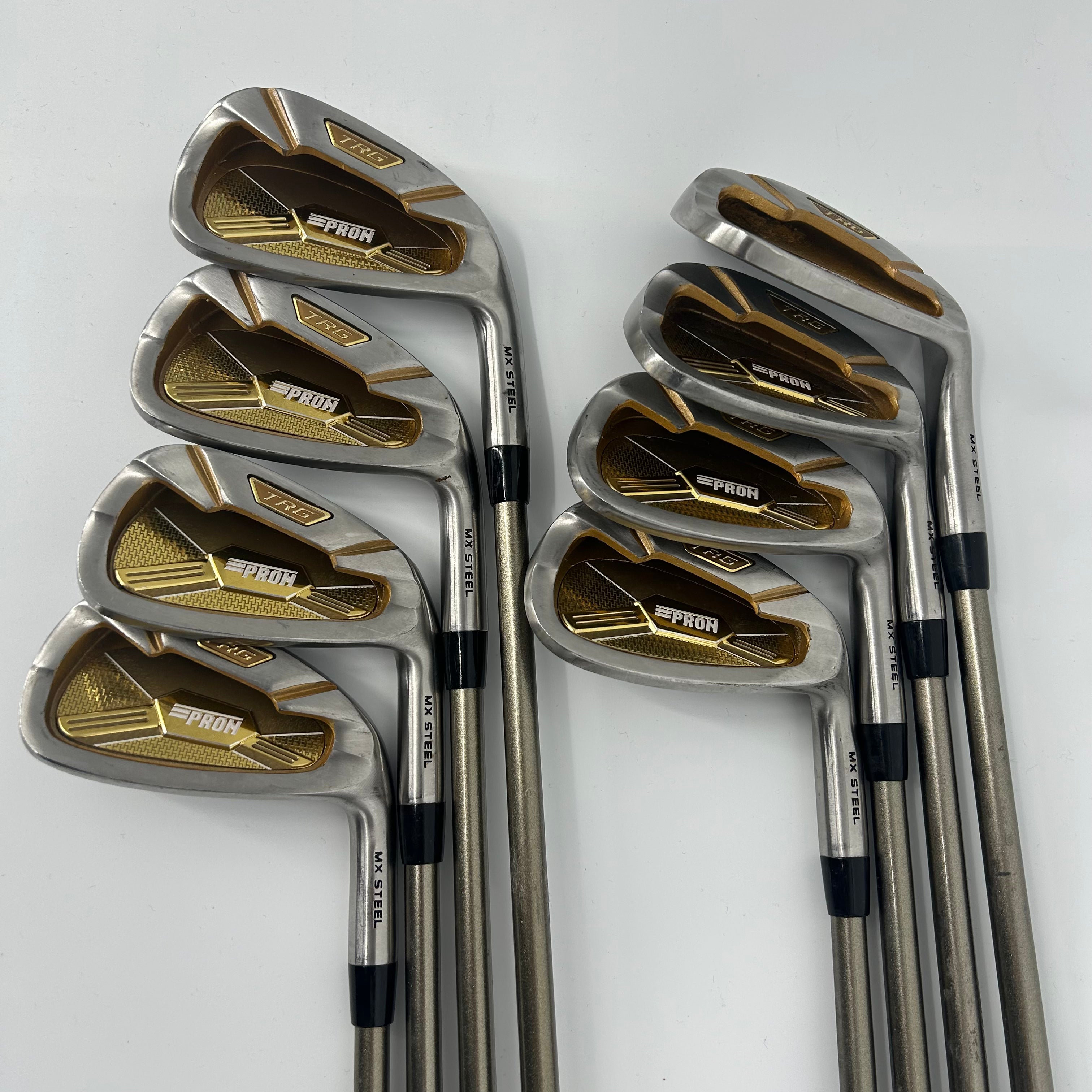 Pron TRG Irons / 4-PW+SW / Pron TRG 63 Graphite Shafts / Senior Flex
