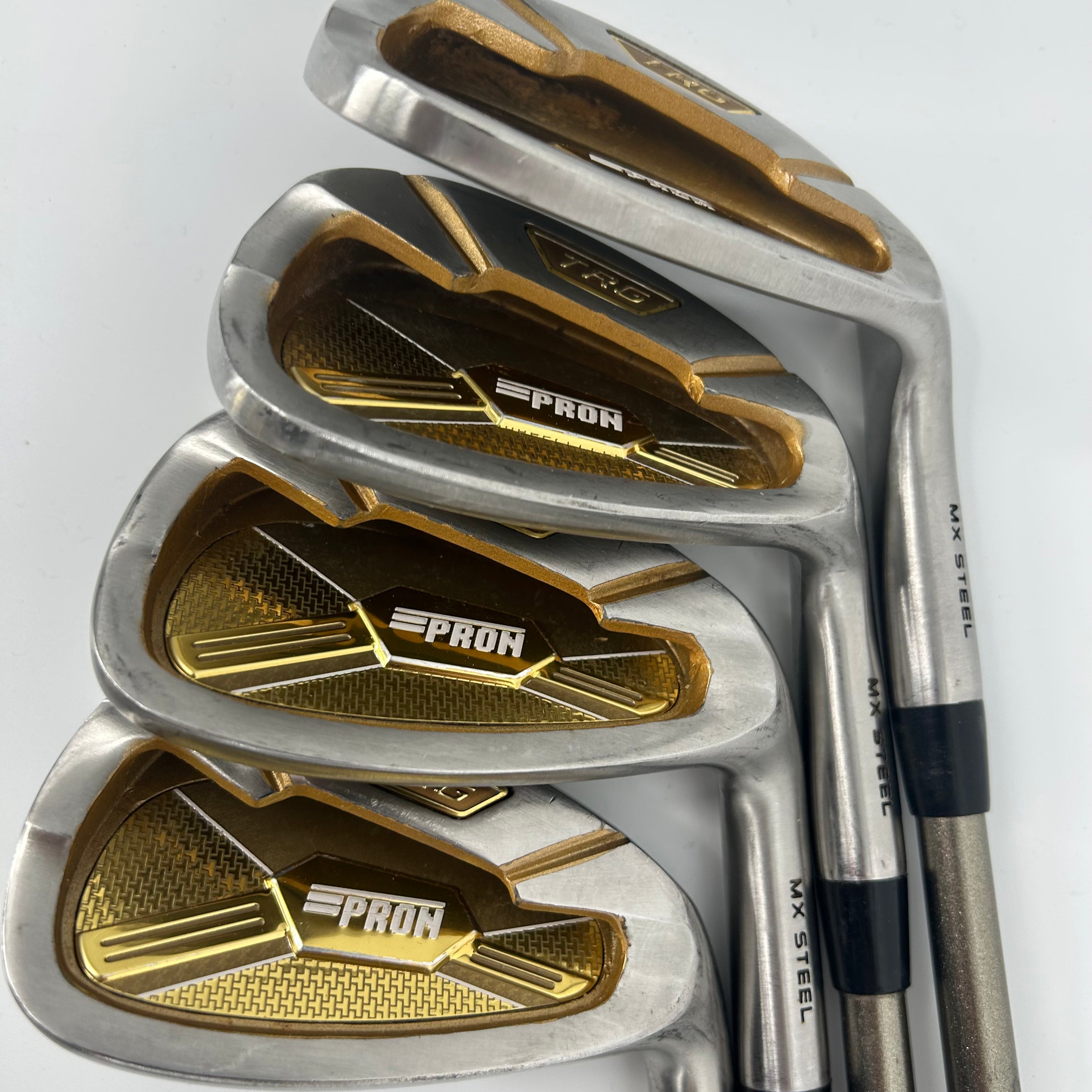 Pron TRG Irons / 4-PW+SW / Pron TRG 63 Graphite Shafts / Senior Flex