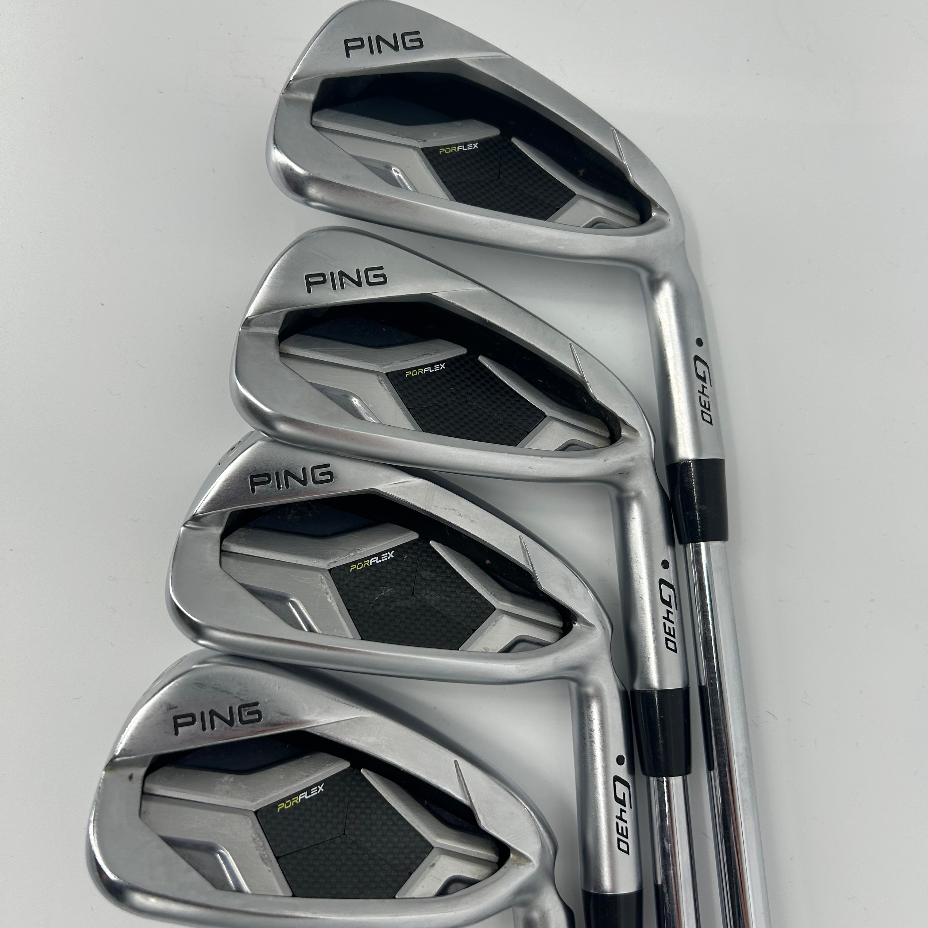 Ping G430 Irons / 5-PW+50+54 / Black Dot / AWT 2.0 Stiff Shafts