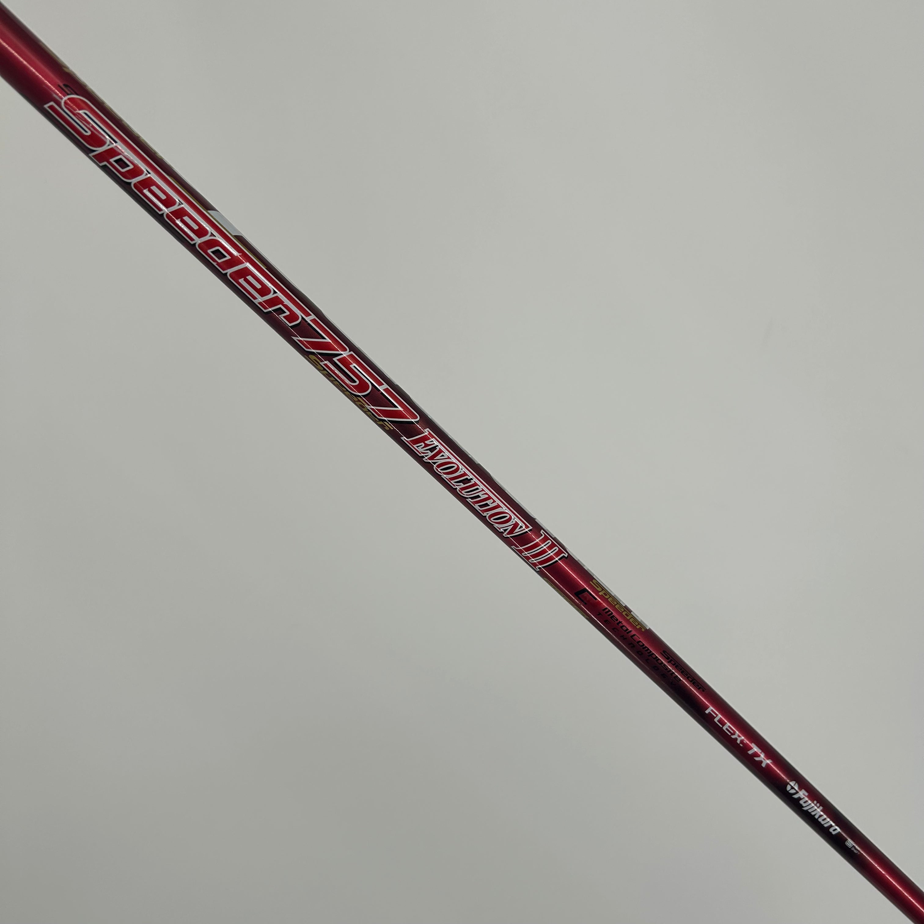 Fujikura Speeder 757 Evolution III Driver Shaft / Tour X-Stiff Flex / No Adaptor