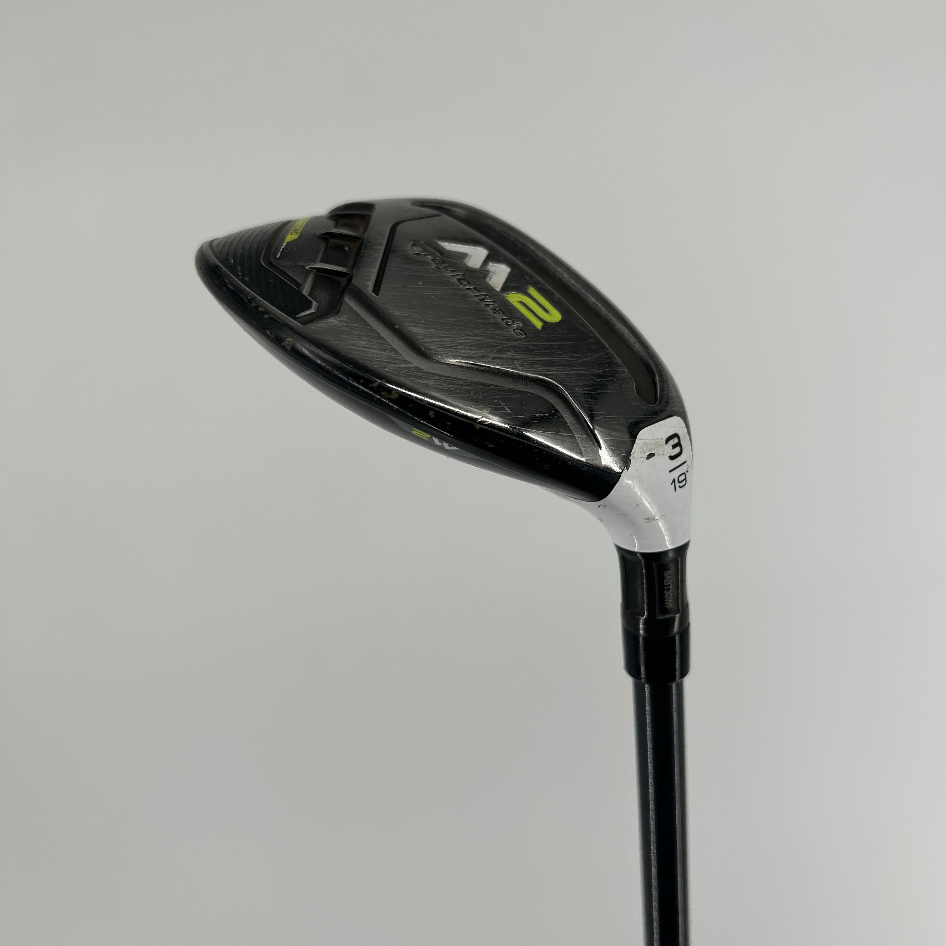 Taylormade M2 2017 3 Hybrid / 19 Degree / Taylormade M2 REAX 65 Regular Flex Shaft