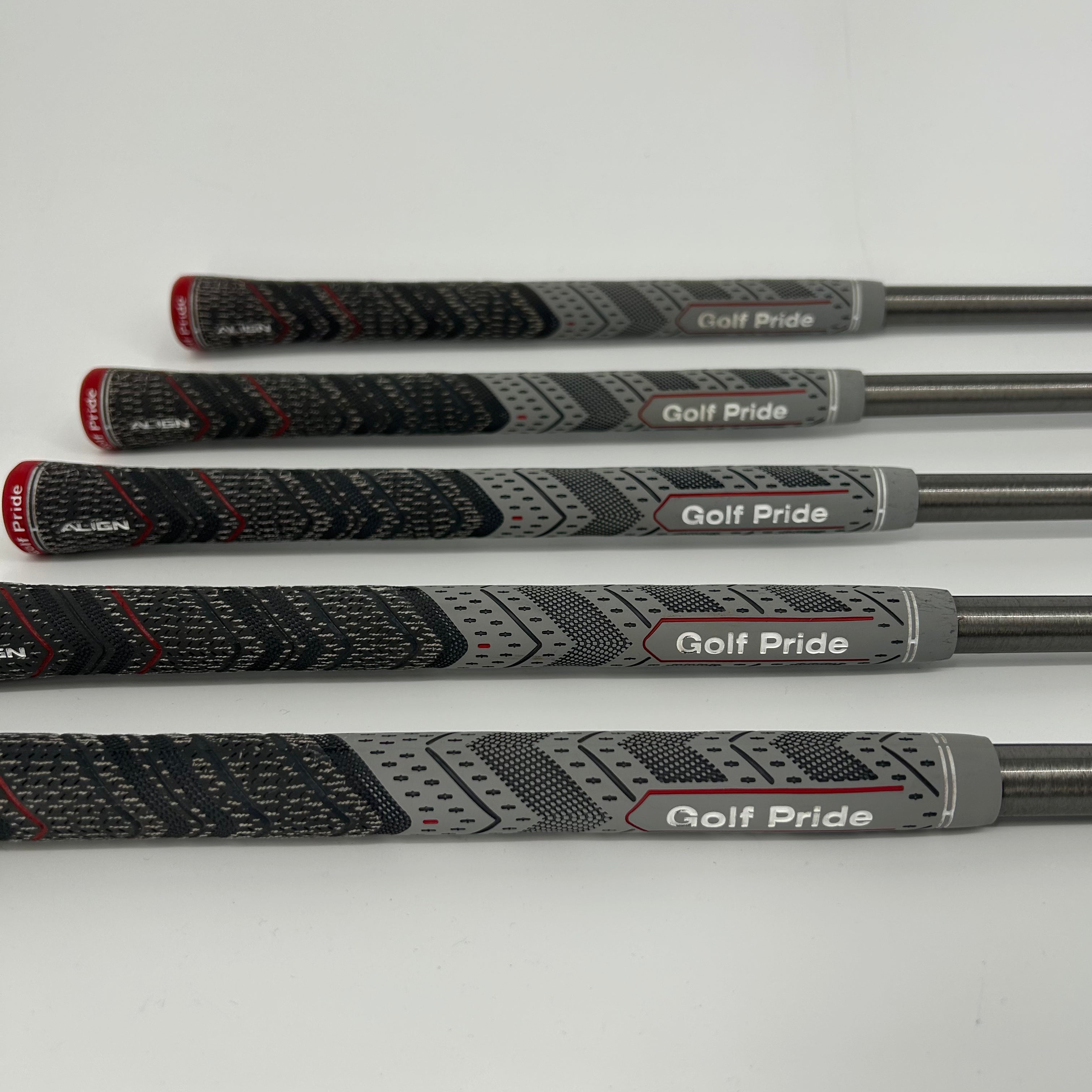 Mizuno JPX 925 Hot Metal Left Handed Iron Set / 7-PW+GW / Steelfibre i70 CW Graphite Shafts / Senior Flex