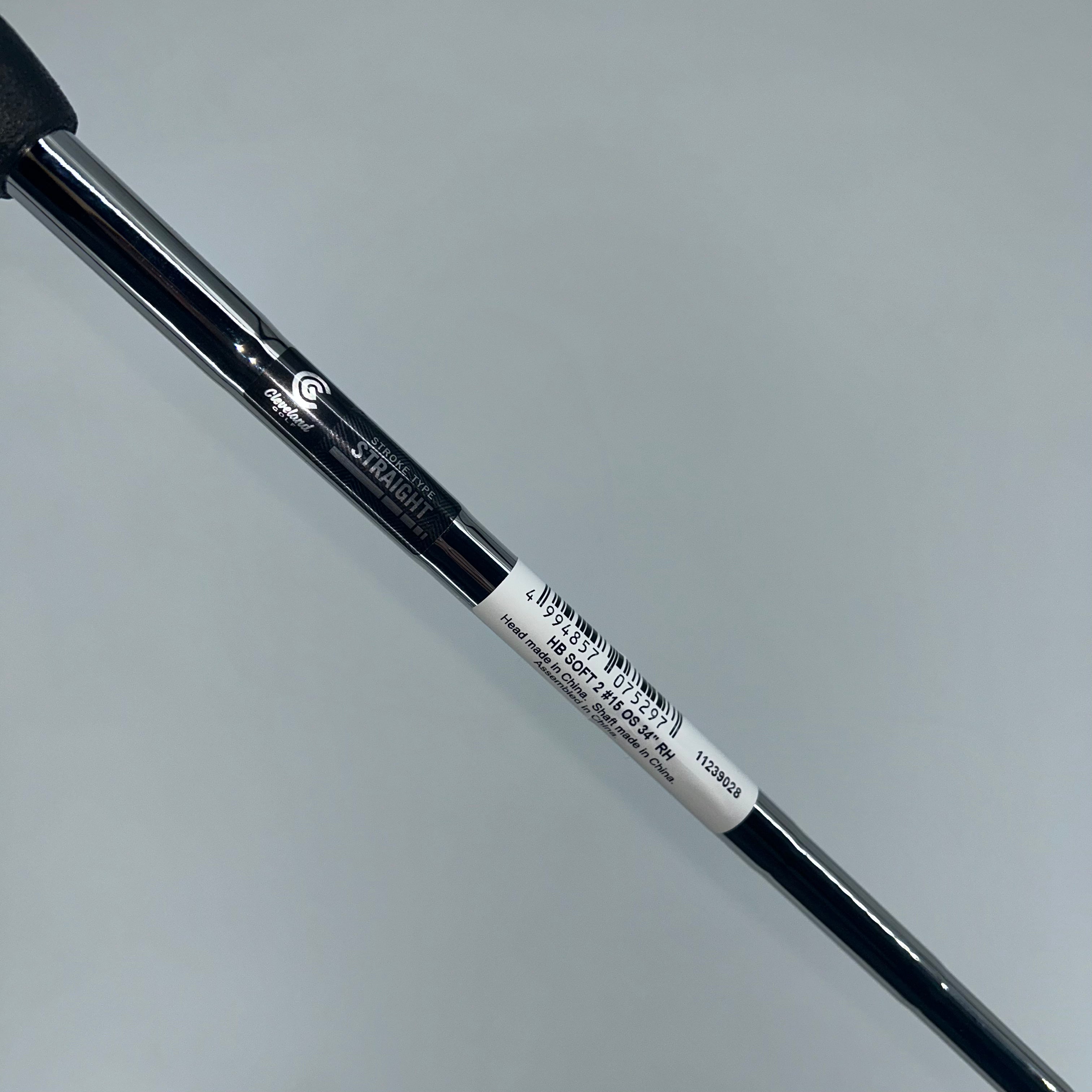 Cleveland HB Soft 2 #15 Putter / Steel Shaft / 34 Inches