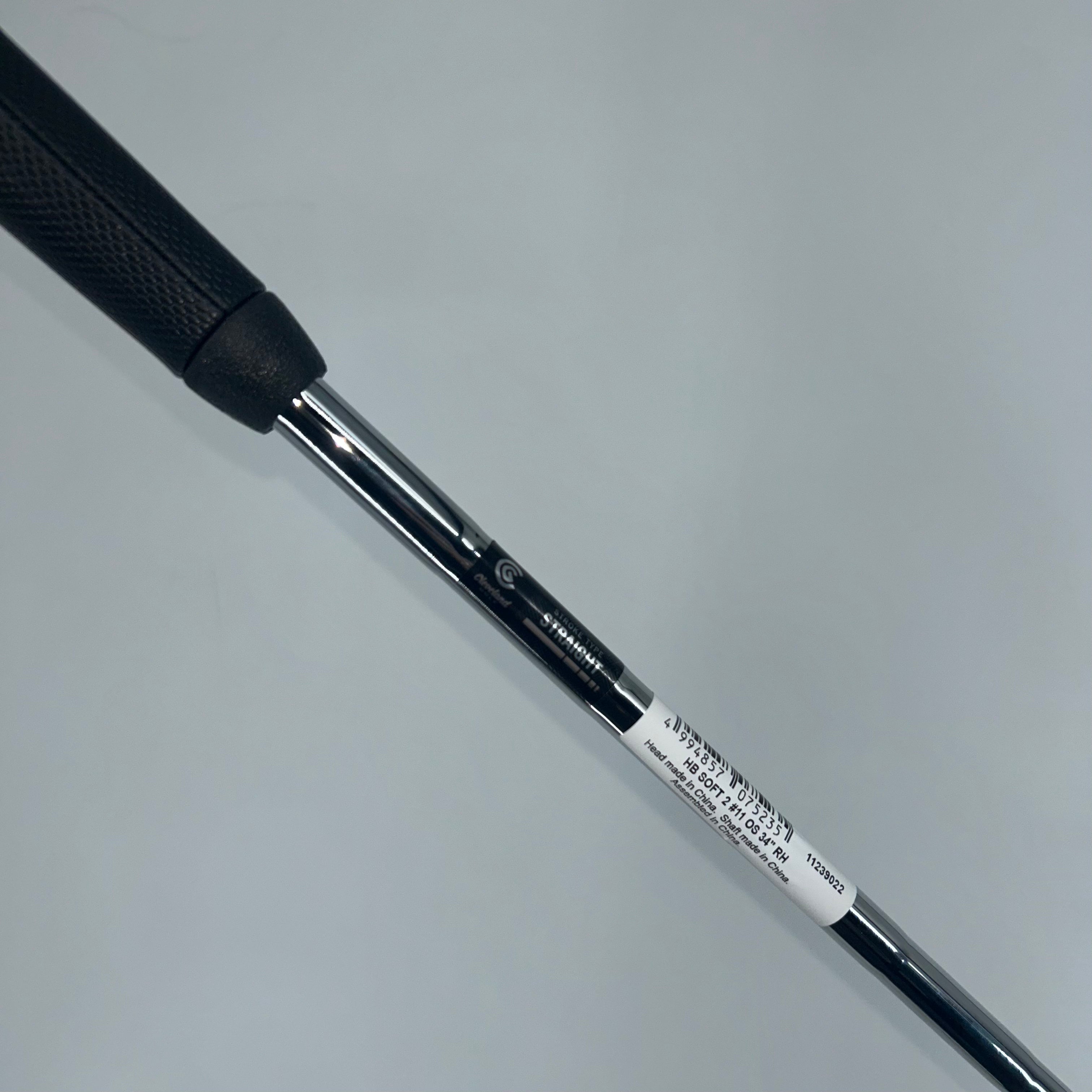 Cleveland HB Soft 2 #11 OS Putter / Steel Shaft / 34 Inches
