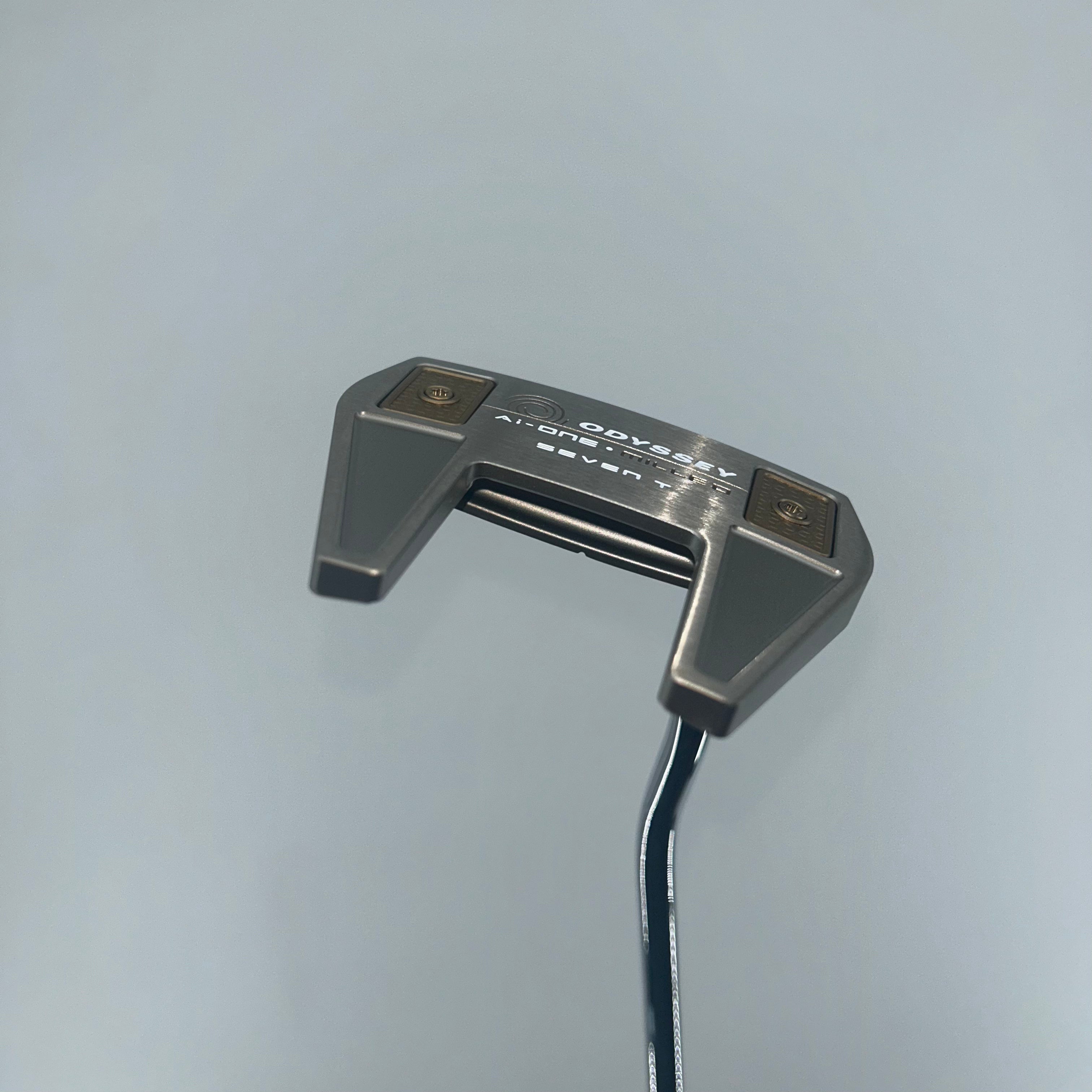 Odyssey Ai-One Milled Silver Seven T DB Putter / 34 Inch