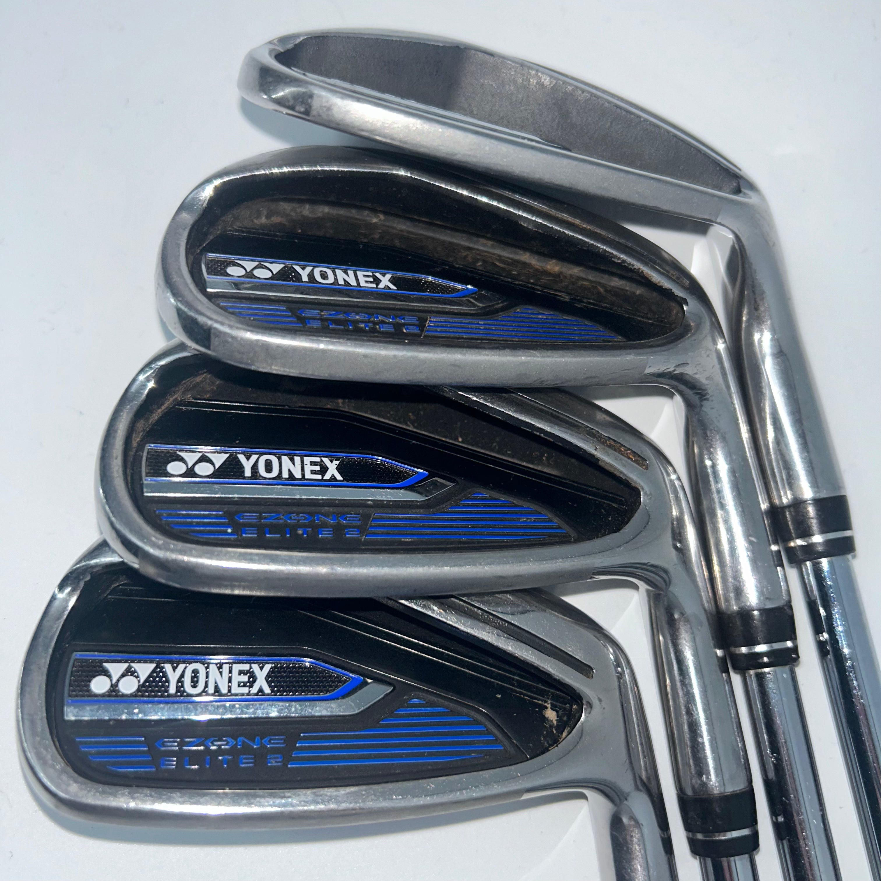 Yonex Ezone Elite 2 Iron Set / 5-PW+SW / Yonex Ezone Elite Regular Flex Shafts