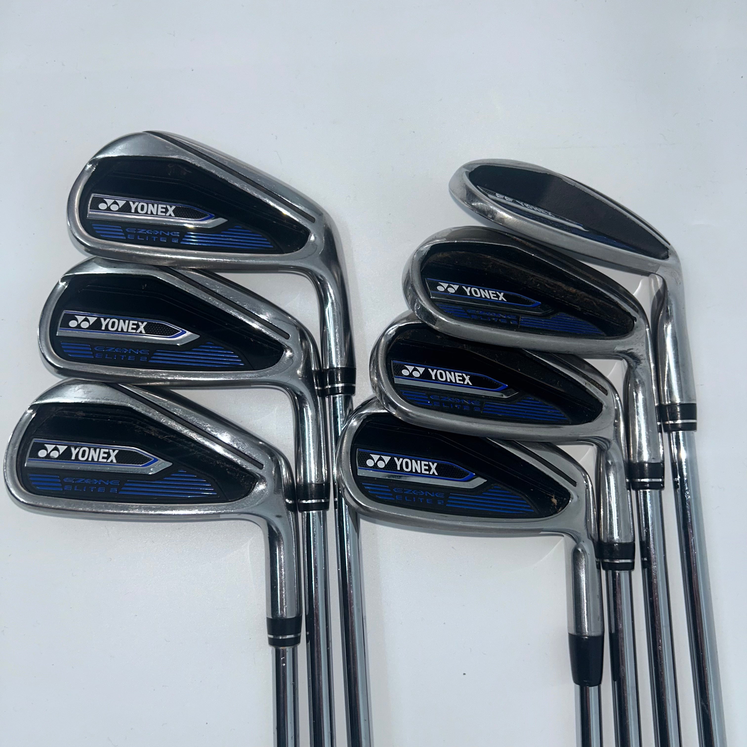 Yonex Ezone Elite 2 Iron Set / 5-PW+SW / Yonex Ezone Elite Regular Flex Shafts