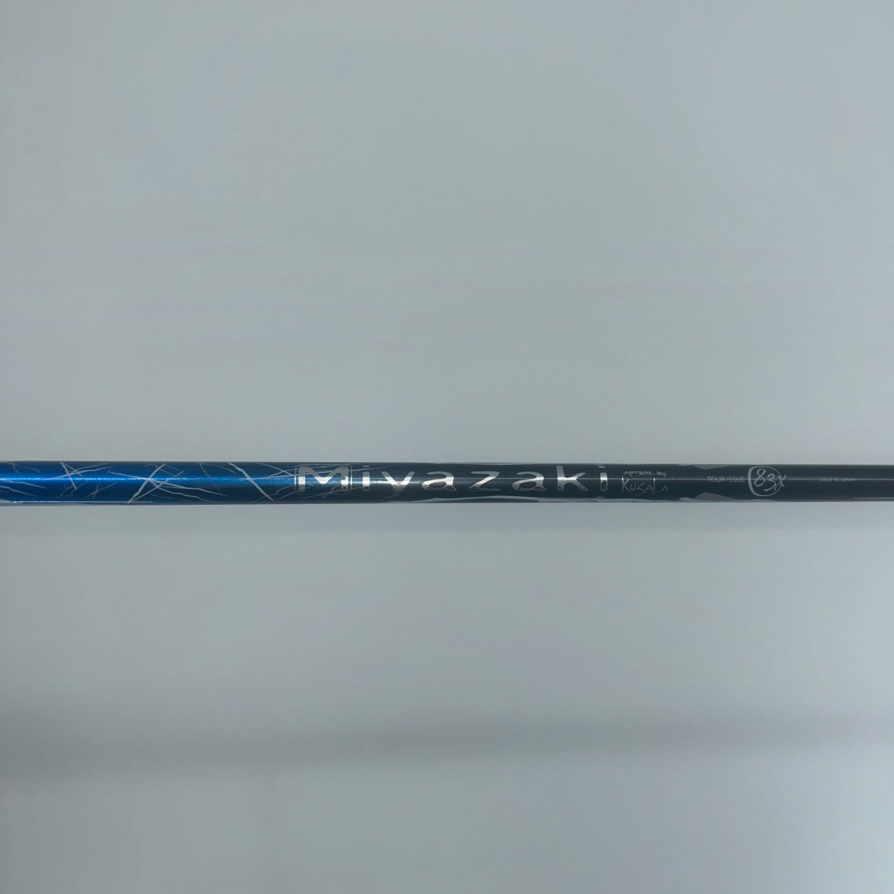 Miyazaki Kusala Tour Issue Hybrid Shaft / 83x Tour Issue X-Stiff Flex Shaft / Titleist Adapter