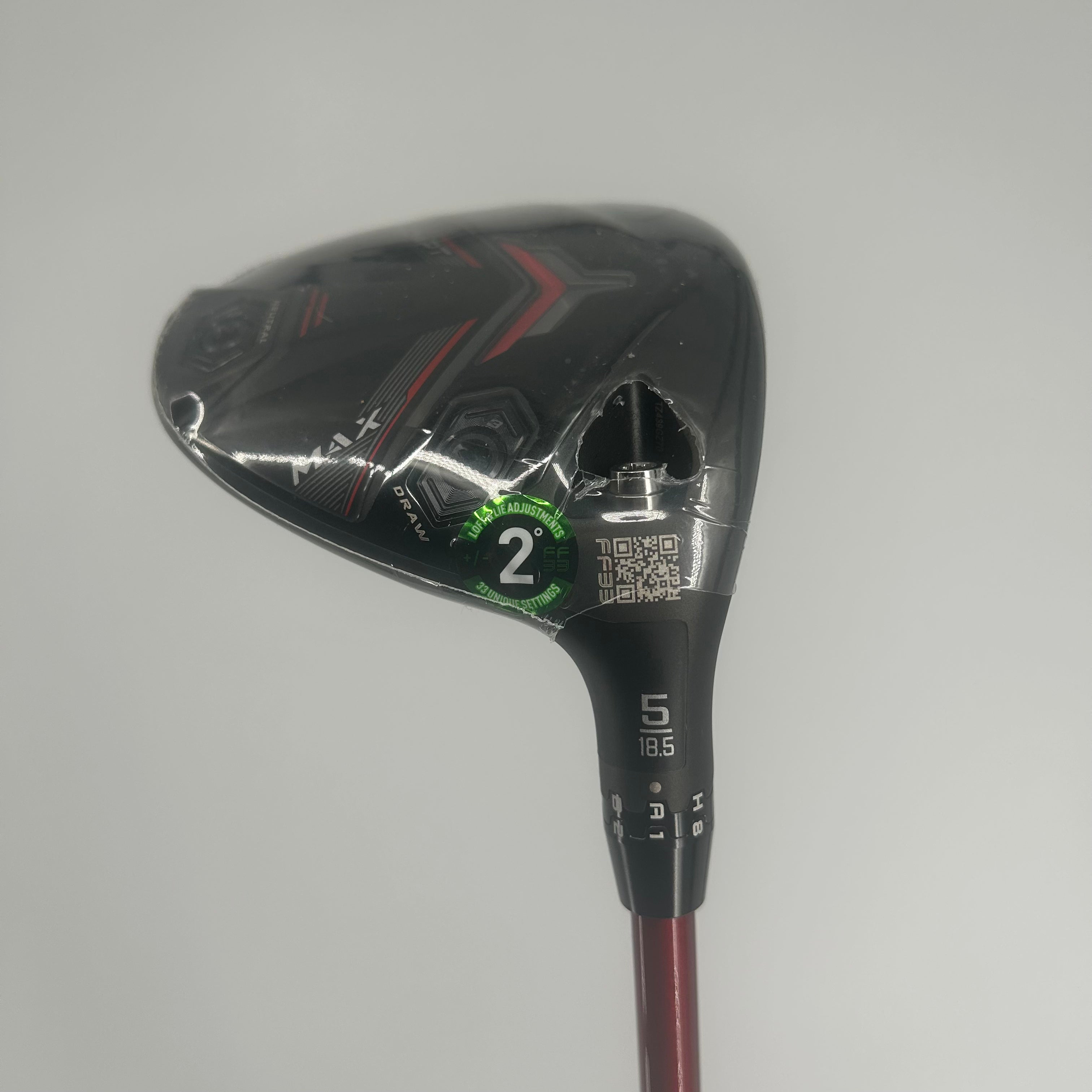 Cobra DS-Adapt Max 5 Wood / 18.5 Degree / Denali Red 50g 5.0 / Senior Flex