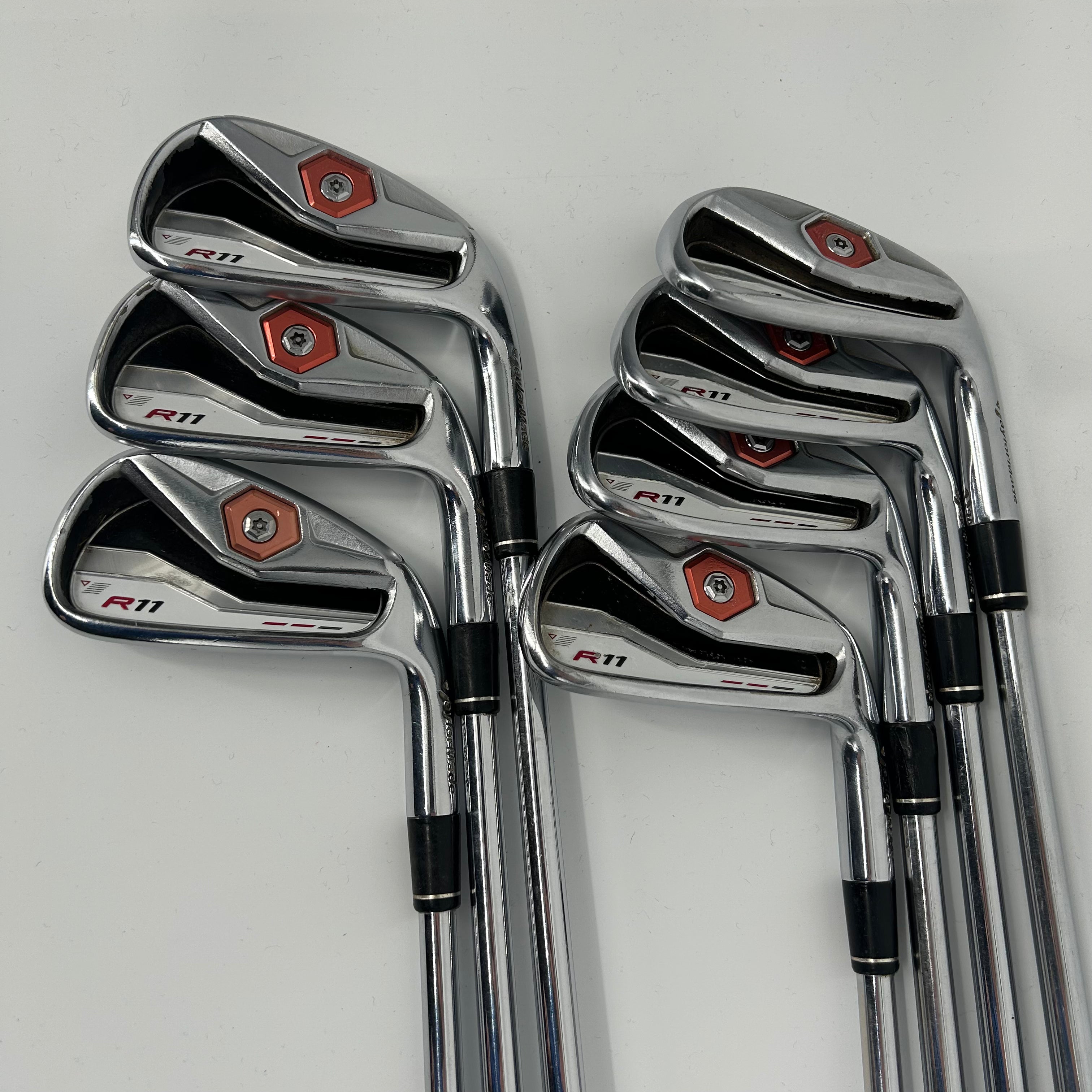 TaylorMade R11 Iron Set / 4-PW / Project X 5.5 Regular Flex Shafts