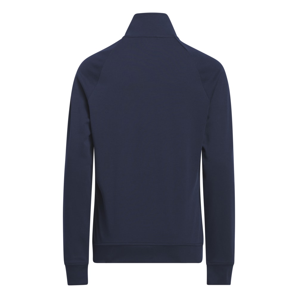 adidas Junior 1/4 Zip Golf Pullover - Collegiate Navy