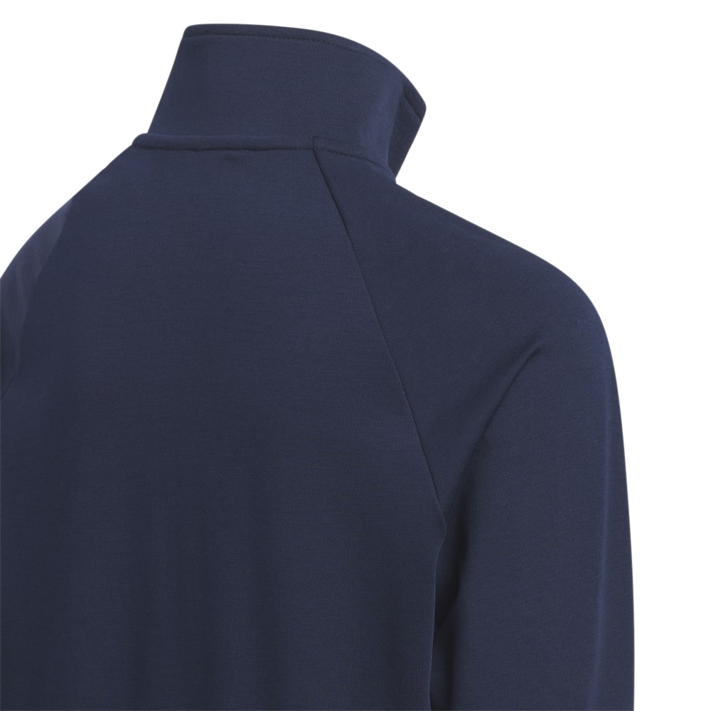 adidas Junior 1/4 Zip Golf Pullover - Collegiate Navy