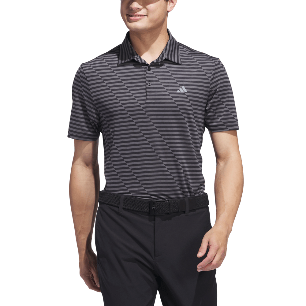 adidas Ultimate365 Mesh Print Mens Golf Polo