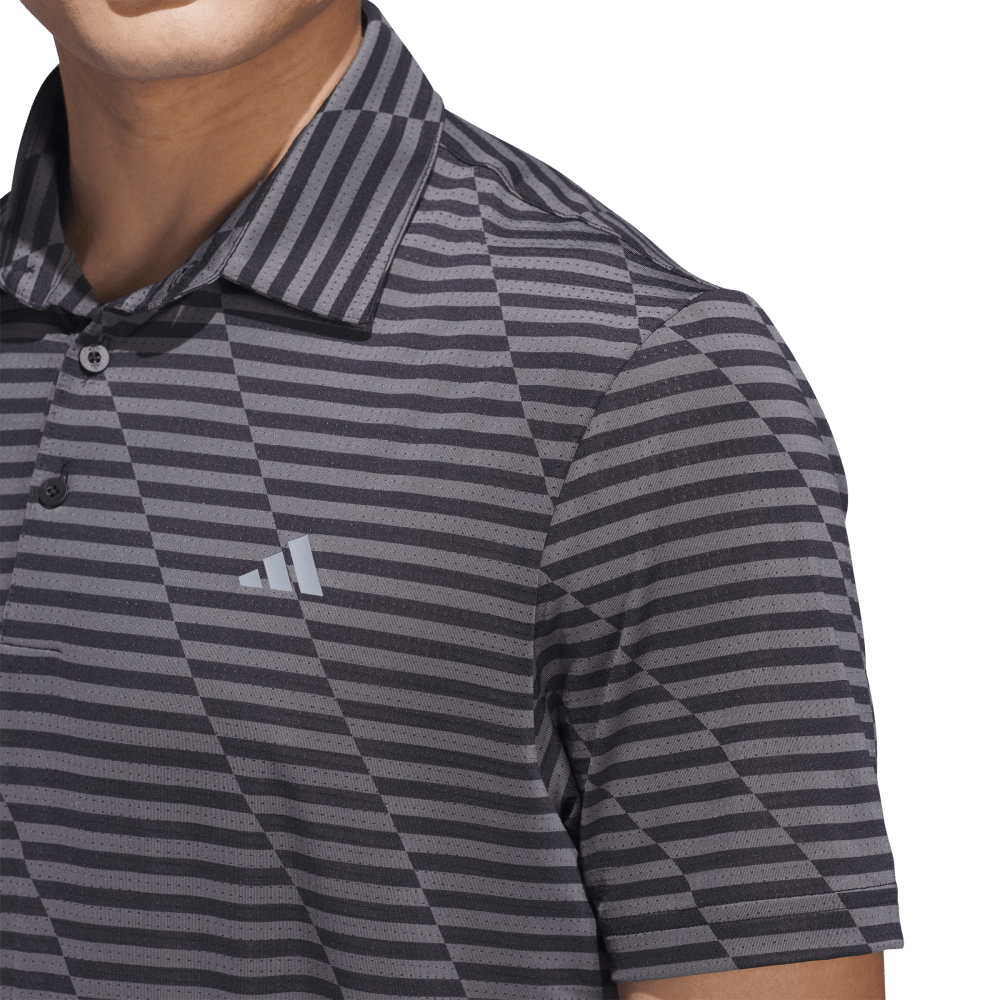 adidas Ultimate365 Mesh Print Mens Golf Polo