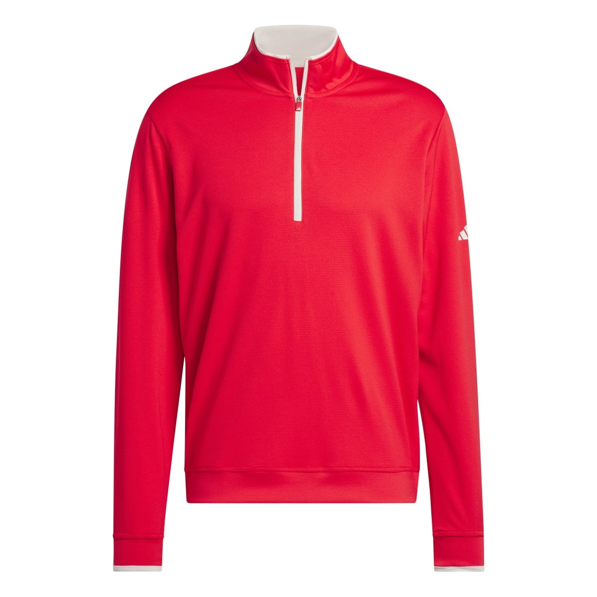 adidas UPF Lightweight 1/4 Zip Pullover - Pure Ruby - adidas
