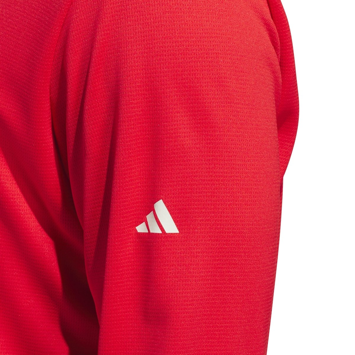 adidas UPF Lightweight 1/4 Zip Pullover - Pure Ruby - adidas