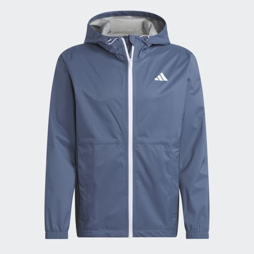 adidas Waterproof RAIN.RDY Hoodie - Navy