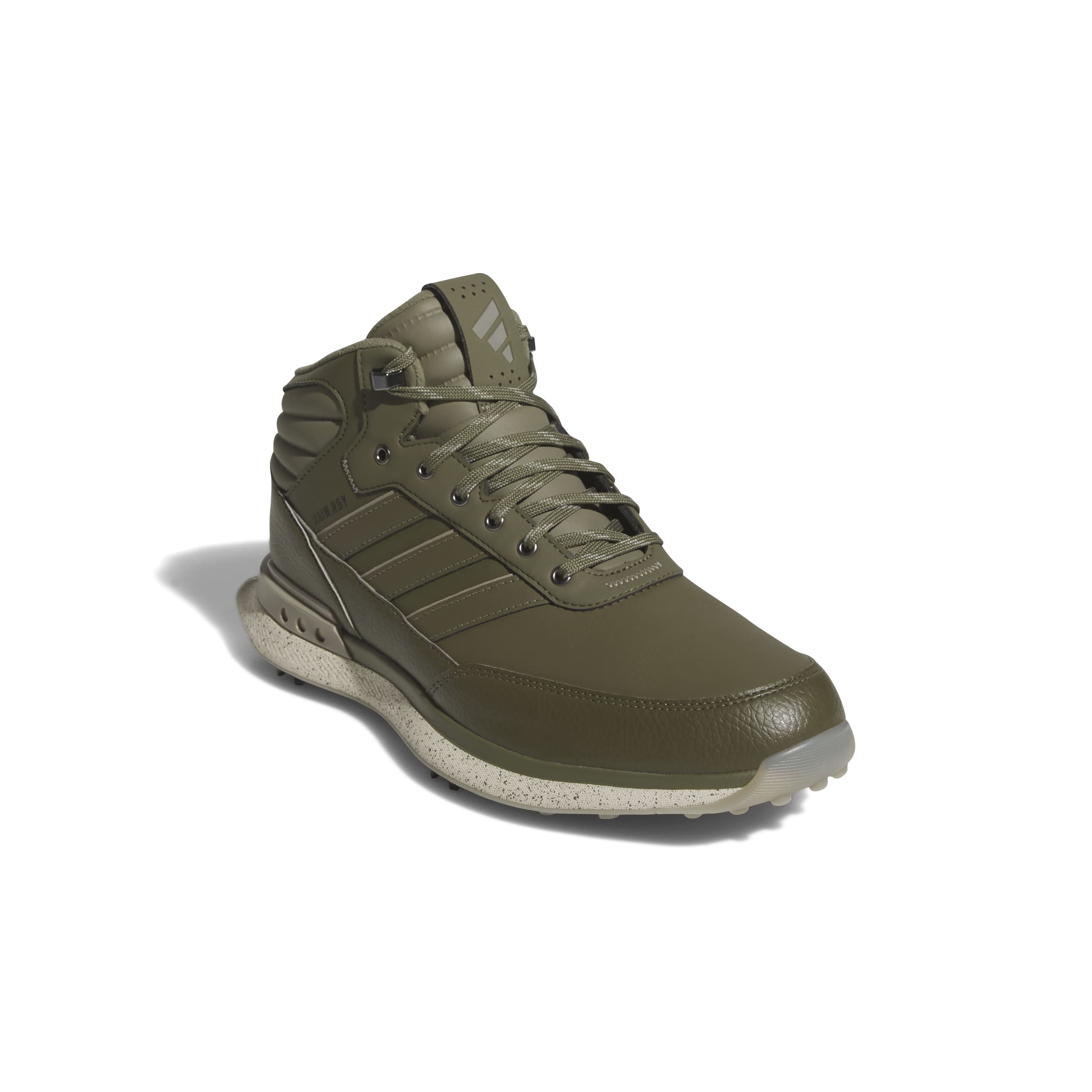 adidas S2G RAIN.RDY Golf Boots - Olive Strata / Beige / Alumina