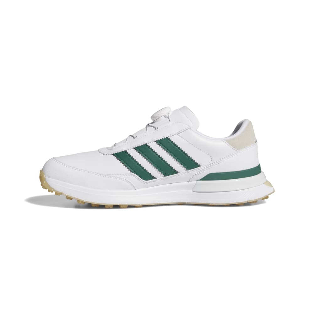 adidas S2G 26 BOA Golf Shoes - White / Collegiate Green / Gum 3 - adidas