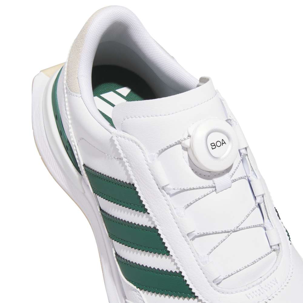 adidas S2G 26 BOA Golf Shoes - White / Collegiate Green / Gum 3 - adidas