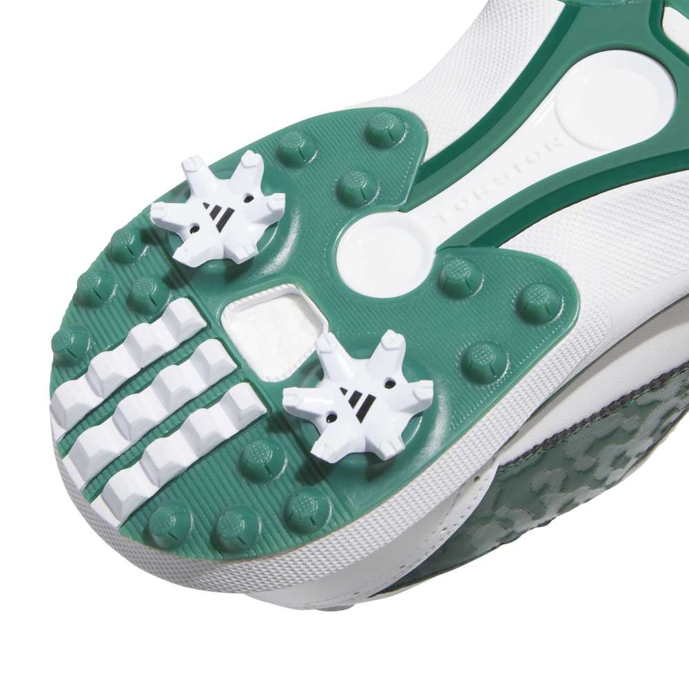 adidas MC70 Spiked Golf Shoes - Cloud White / Collegiate Green - adidas
