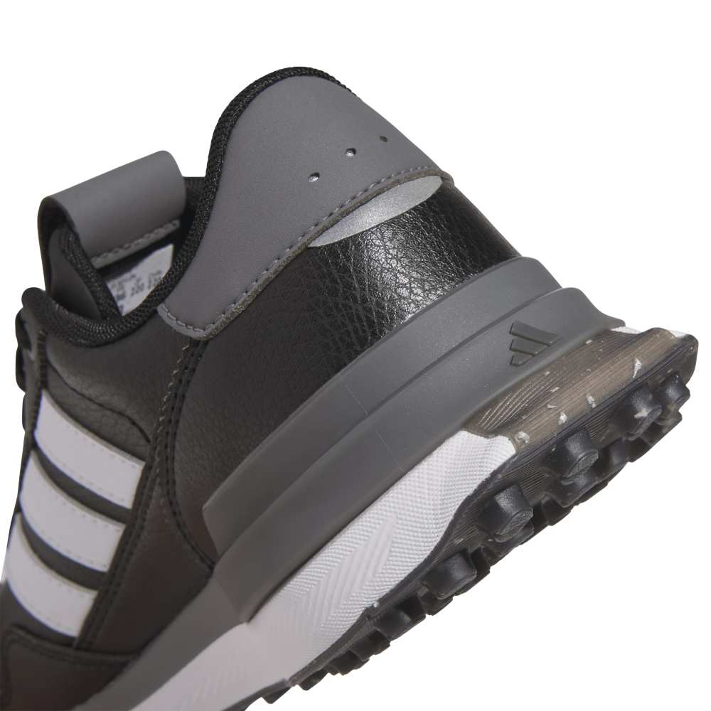 adidas S2G 26 Junior Spikeless Golf Shoes - Black / White / Grey Four