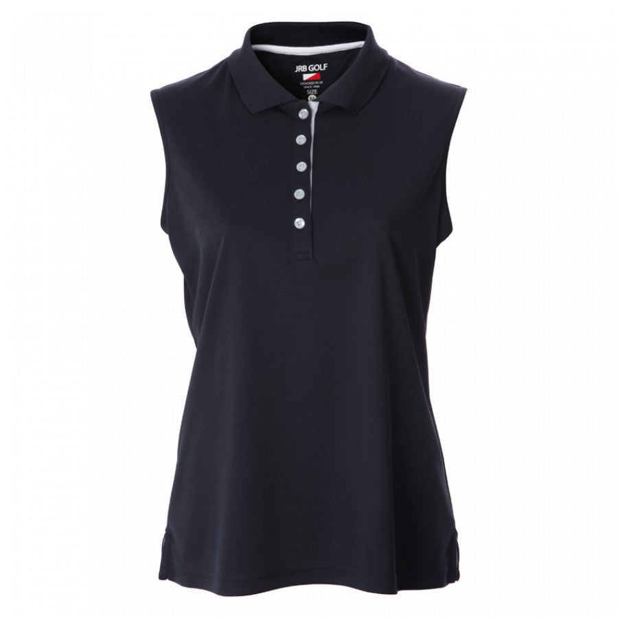 JRB Women's Golf Pique Sleeveless Shirt