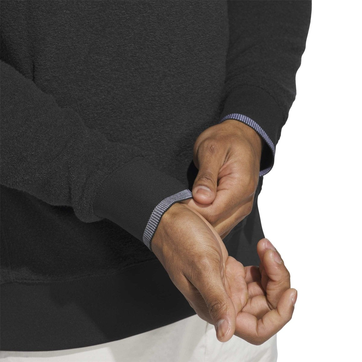 adidas Ultimate365 Tour Crew Neck Golf Mid Layer - Black - adidas