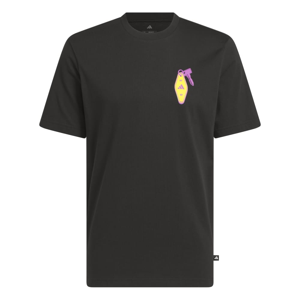 adidas Mens Golf Chip In NYC T Shirt - Black