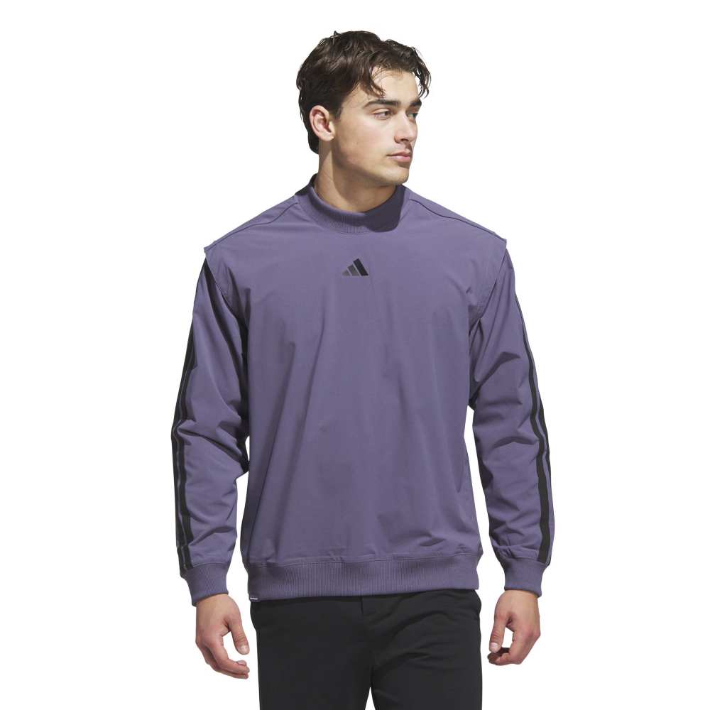 adidas Mens Golf BTC Hybrid Pullover - Preloved Violet