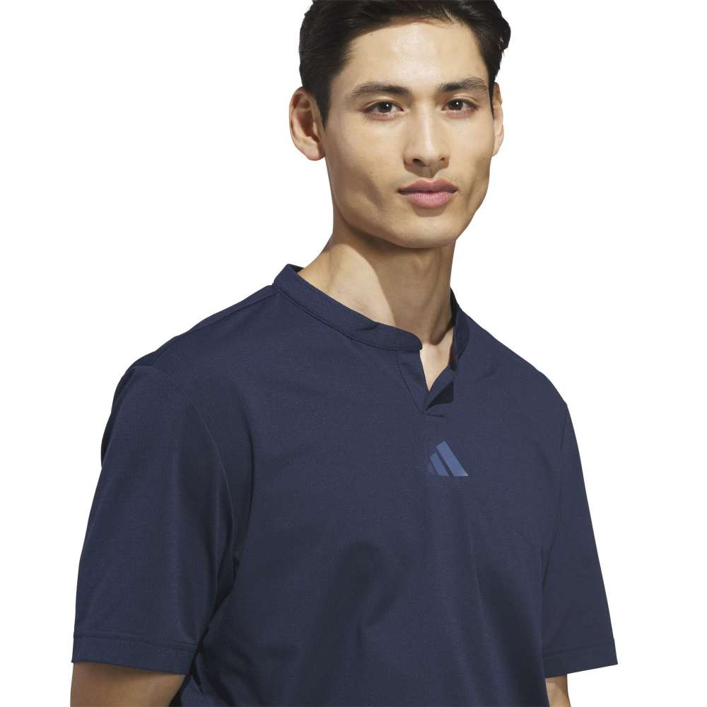 adidas BTC Twistknit Golf Polo Shirt - Collegiate Navy - adidas