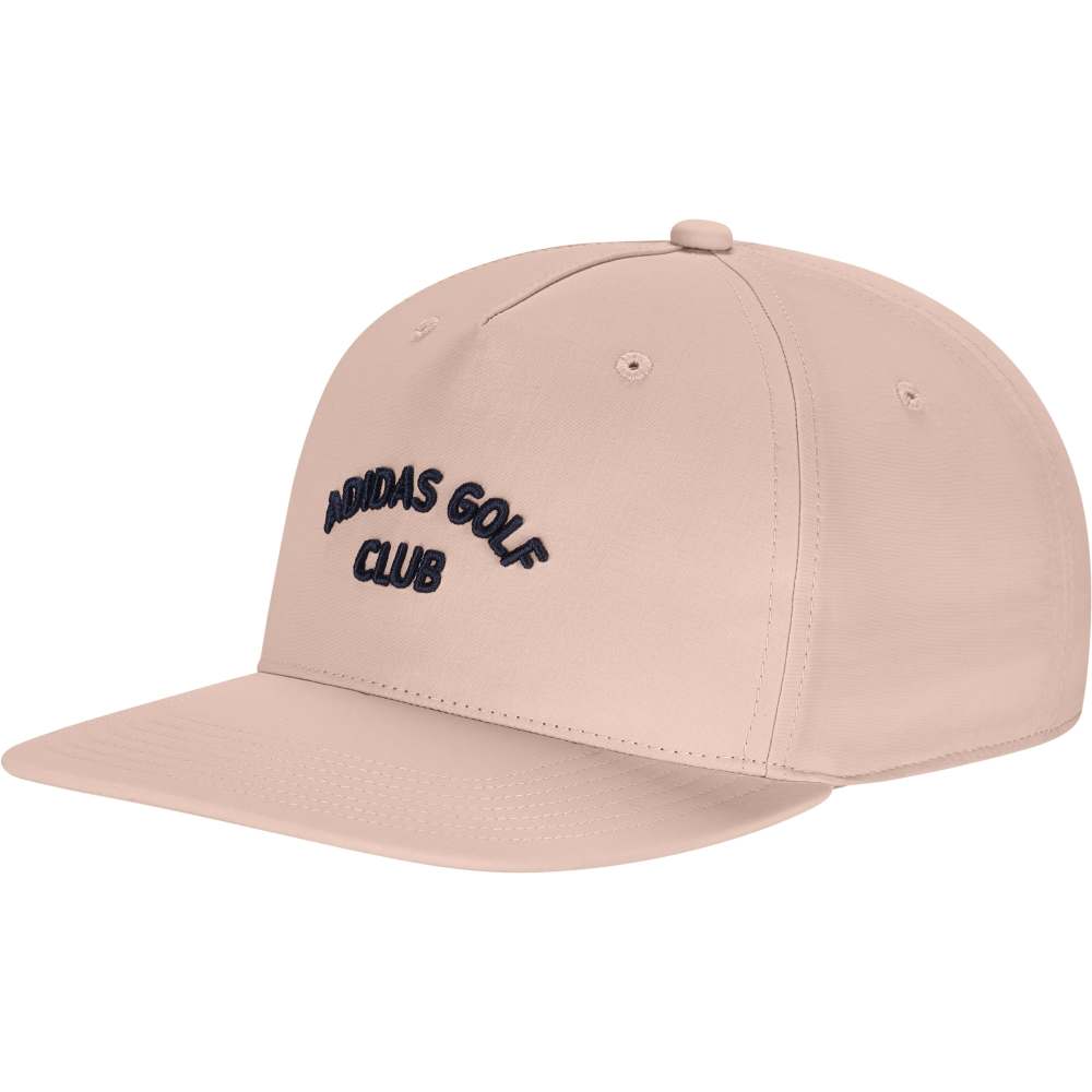 adidas Crinkled Nylon Adjustable Golf Cap - Blush Pink
