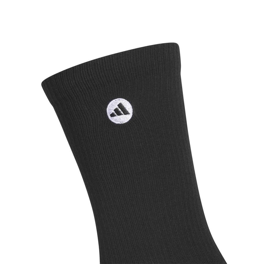 adidas Performance Crew Golf Socks - Black
