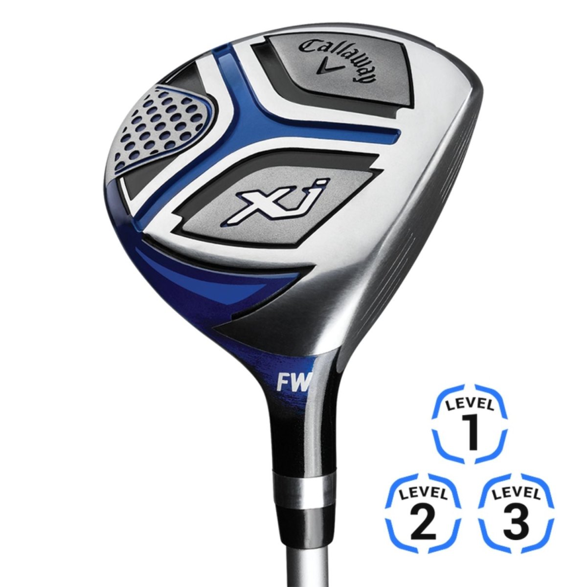 Callaway Junior XJ 6 Piece Golf White Set (Level 2) - Callaway