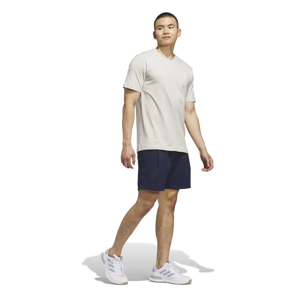 adidas Mens Golf Chip Graphic T-Shirt - Wonder Alumina - adidas
