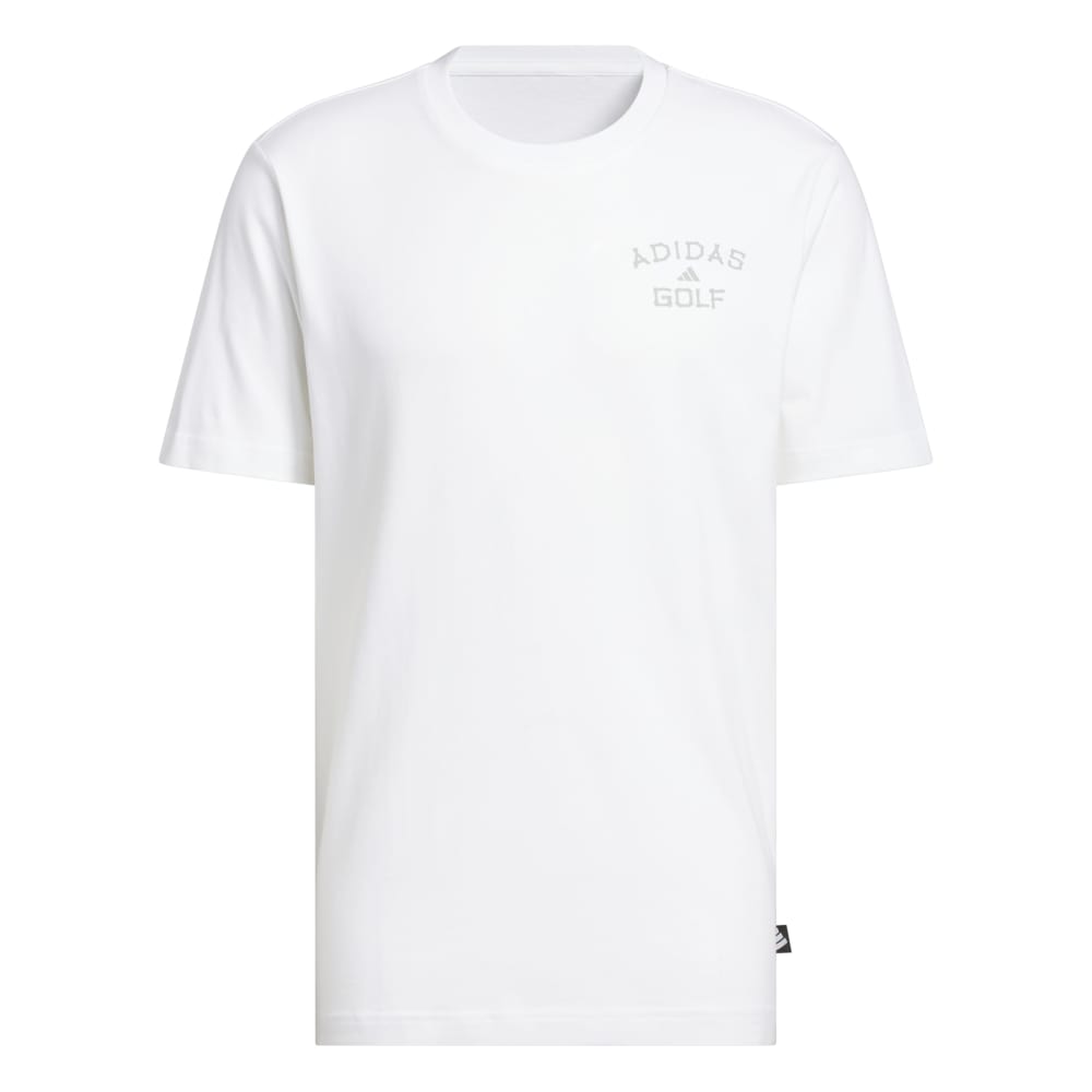 adidas Mens Golf Graphic T-Shirt - White