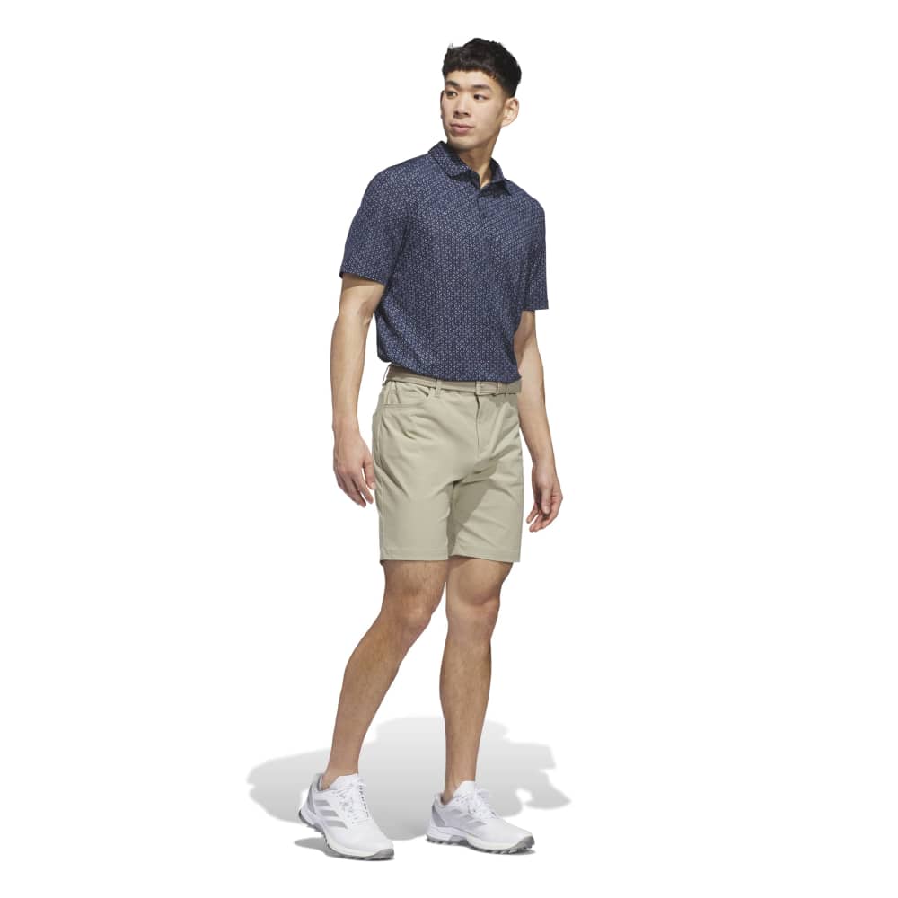 adidas Ultimate365 Mesh Tango Print Climacool Men's Polo Shirt - Collegiate Navy / White