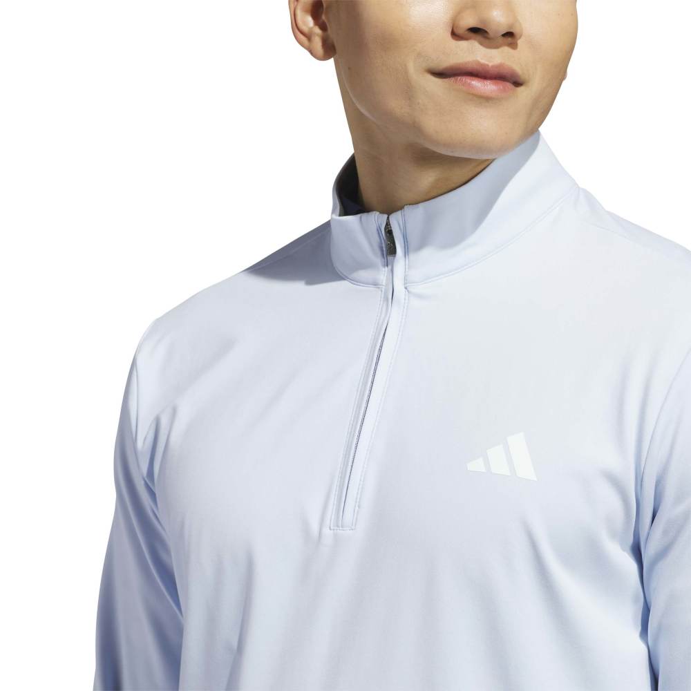 adidas Golf Ultimate365 Classic 1/4 Zip - Crystal Sky